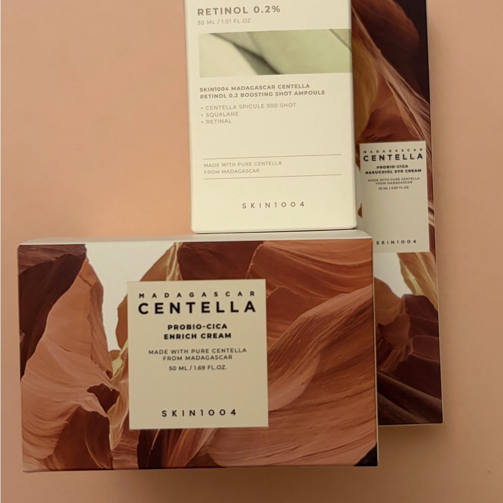 SKIN1004 Madagascar Centella Cream and Retinol Set